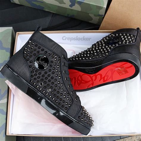 christian louboutin men spike shoes.